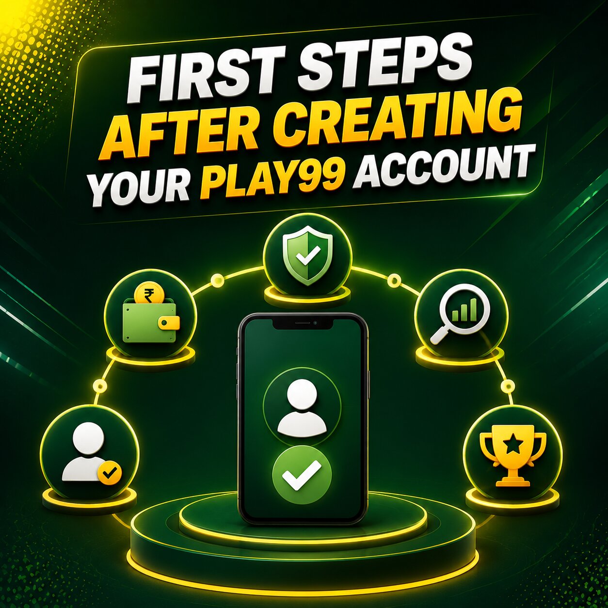 First account-safety steps after creating a Play99 account