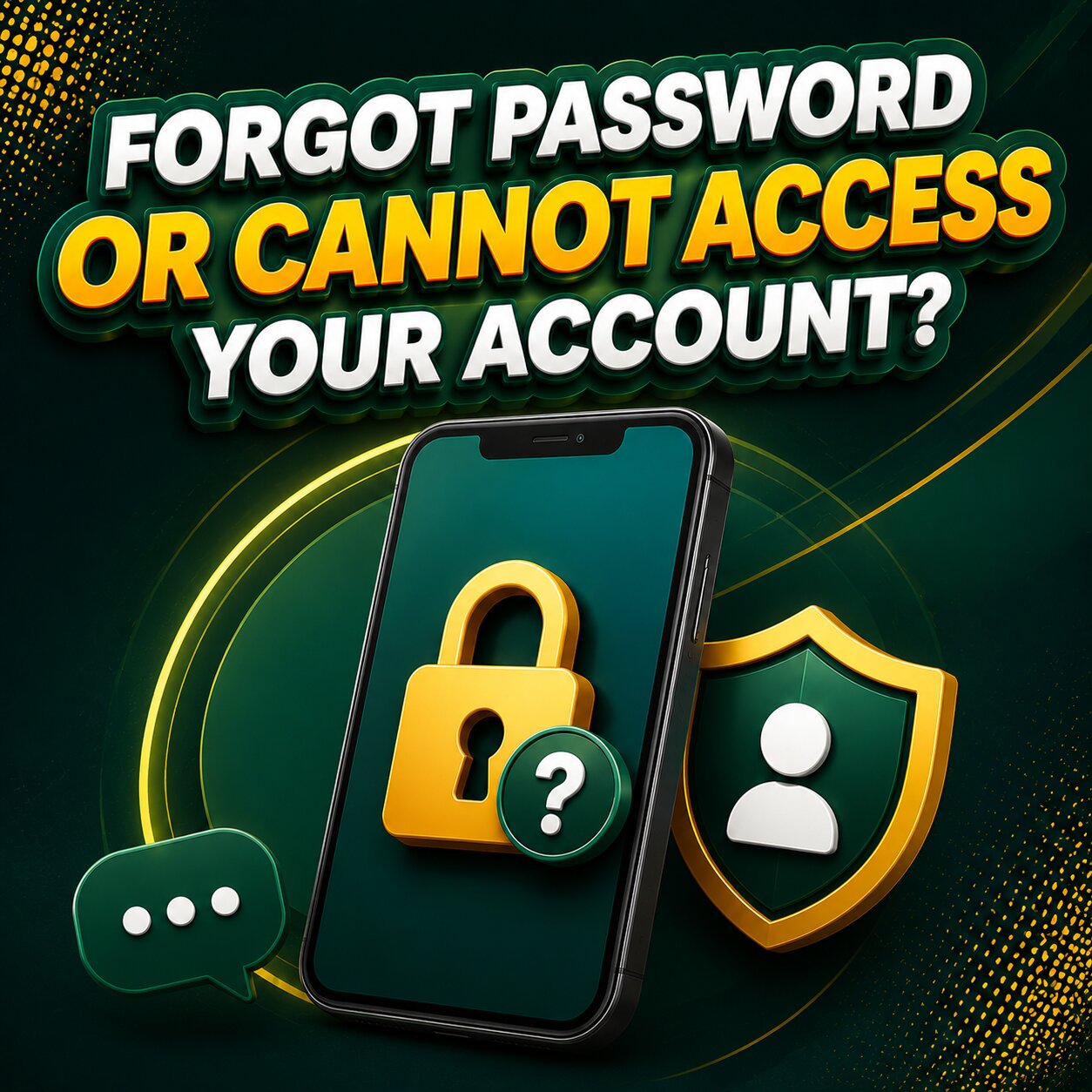 Play99 password recovery and account verification illustration